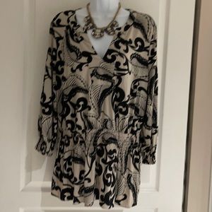 Plus Alfani Peplum Top